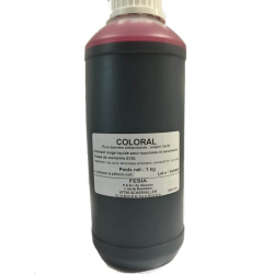 Coloral, colorant liquide Rouge