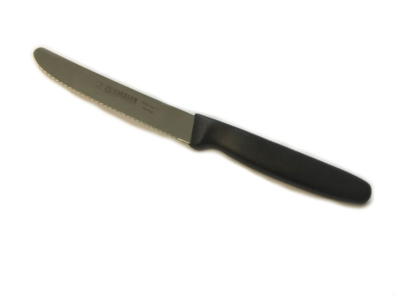 Couteau universel, lame ondulée, 11cm