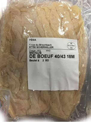 Menus de Boeuf 40/43