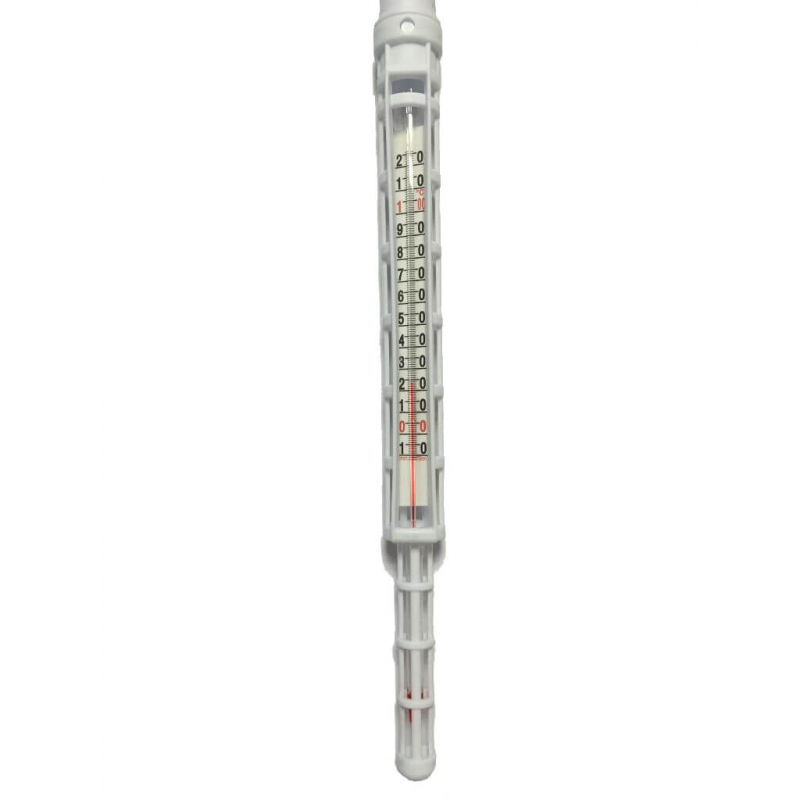 Thermomètre Chaudière avec gaine de protection plastique -10 à 120°C