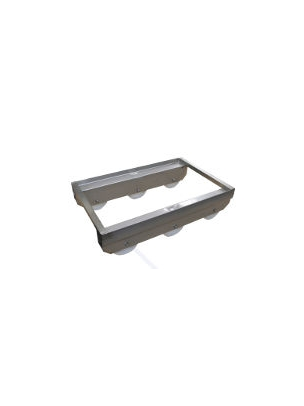 Roule bac inox