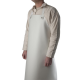 Tablier Caoutchouc blanc Favorit 125 cm