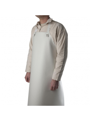 Tablier Caoutchouc blanc Favorit 125 cm
