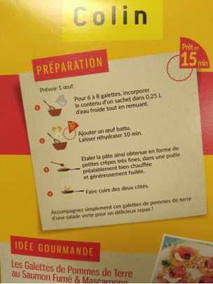 Galette de pomme de terre