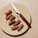 Couteau steack bois crante