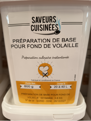 Fond de volaille 800g