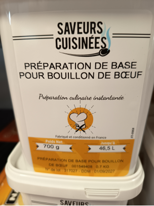 Bouillon de bœuf 700g
