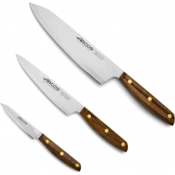 Set couteaux nordica bois