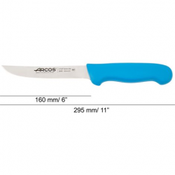 Couteau désosser bleu