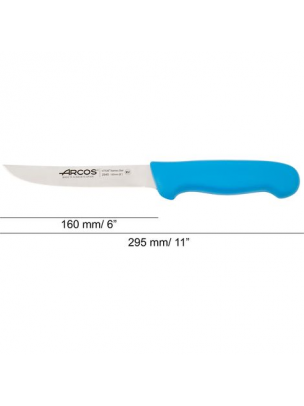 Couteau désosser bleu