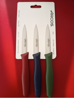 Set de 3 couteaux 8.5 cm hiver