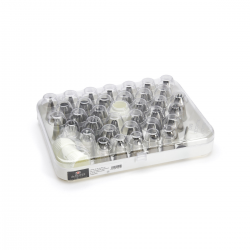 Douilles polycarbonate pour poches à crème (x 10)
