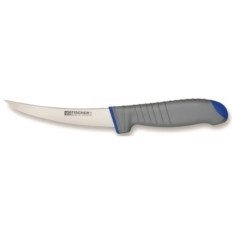 Couteau à désosser, lame courbée rigide, 13 cm